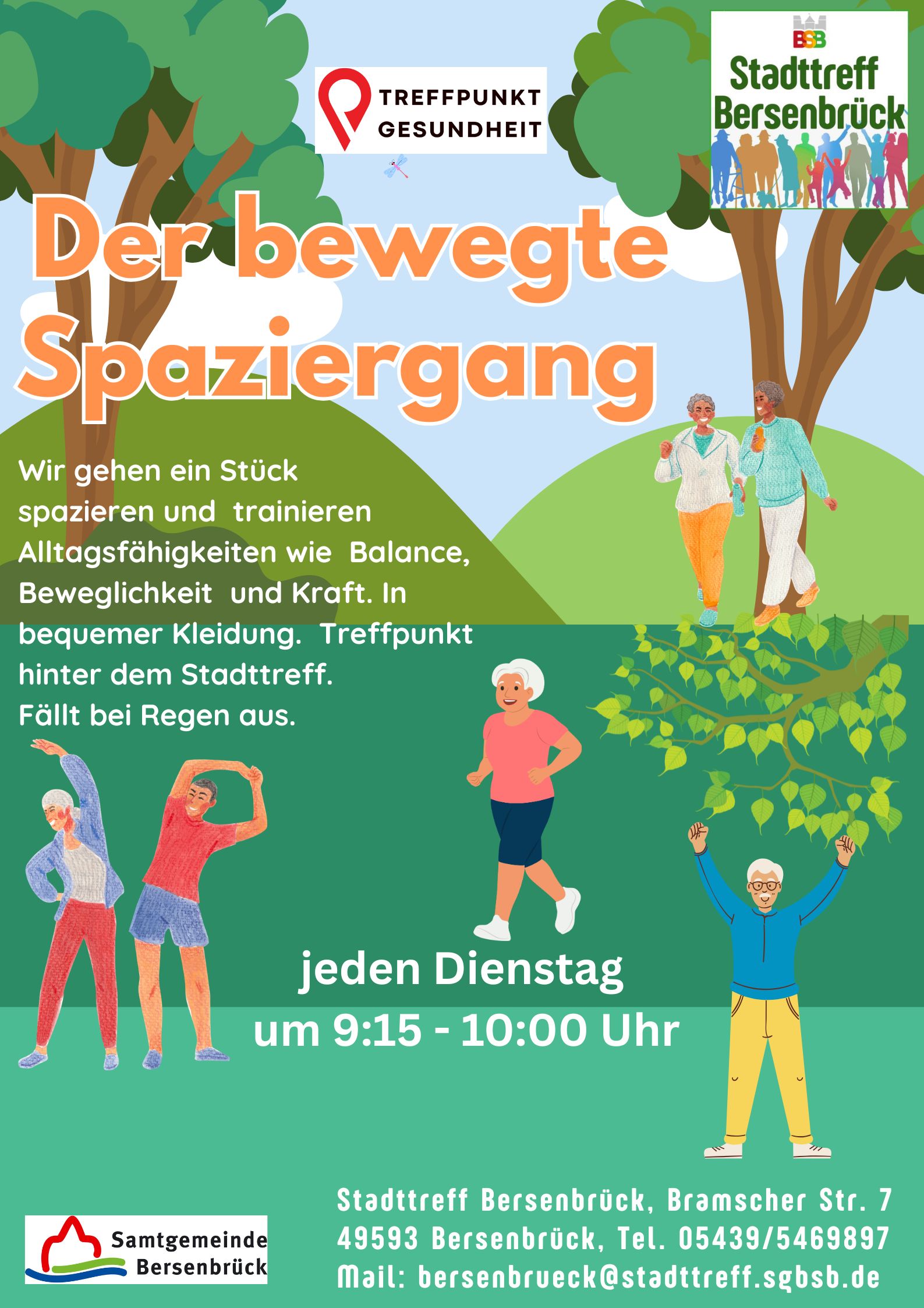 1 Plakat Der bewegte Spaziergang